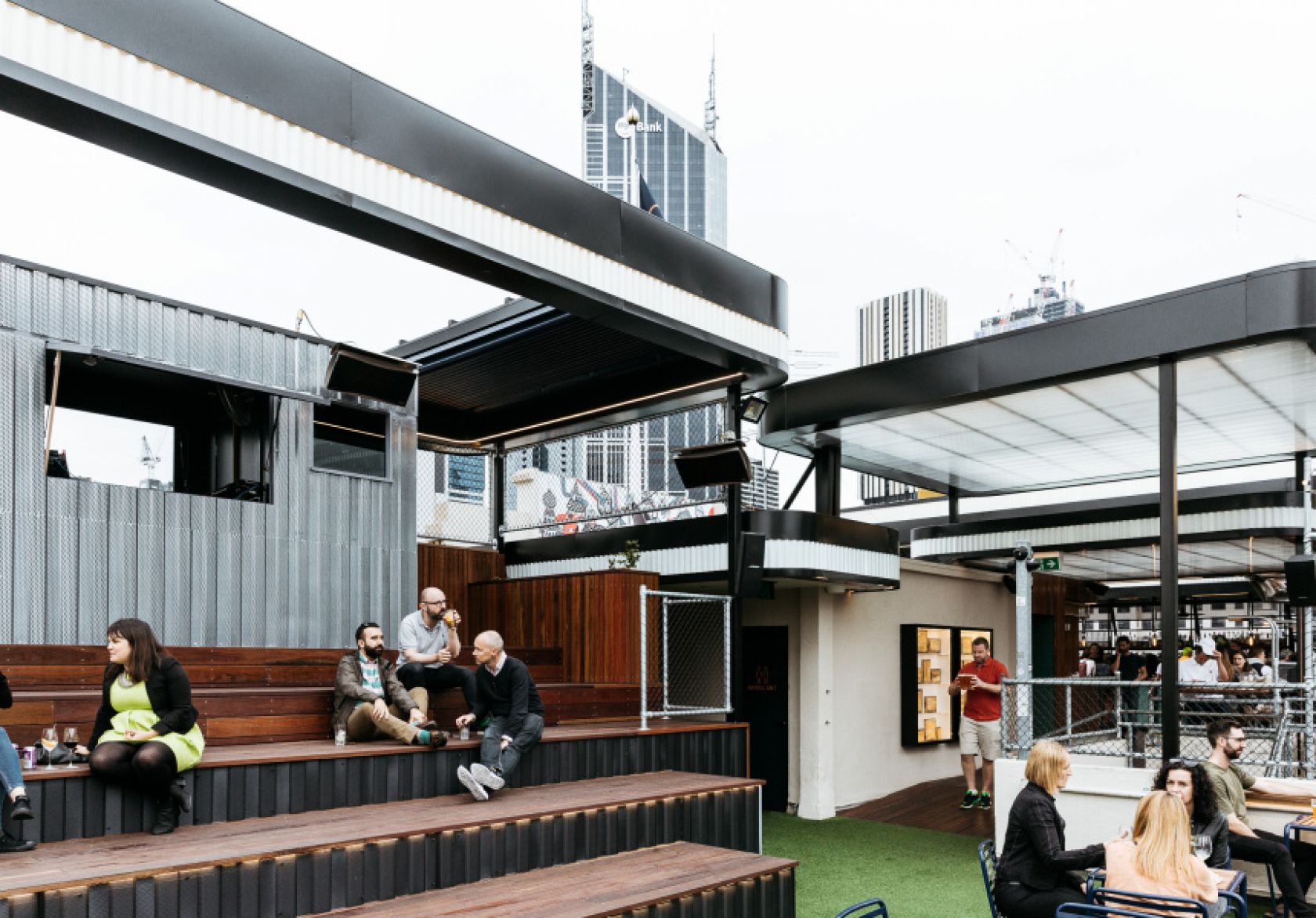 Curtin House Rooftop Bar & Cinema Outdoor