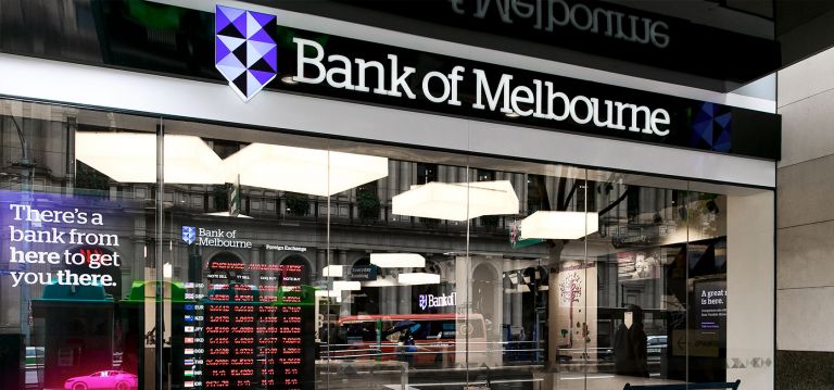 Bank of Melbourne Bourke Street Retail Fitout Melbourne
