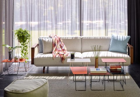 Bomba Sofa, Tango Tables and Kush Floor Cushions