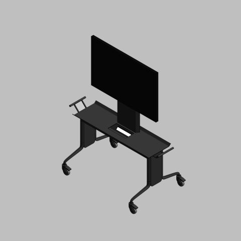 Revit Aire Media Stand Model